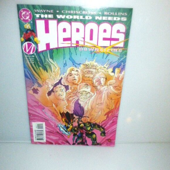 COM1 - MINT Complete Set 1-6 The WORLD NEEDS HEREOS Comic Book - Picture 8 of 10